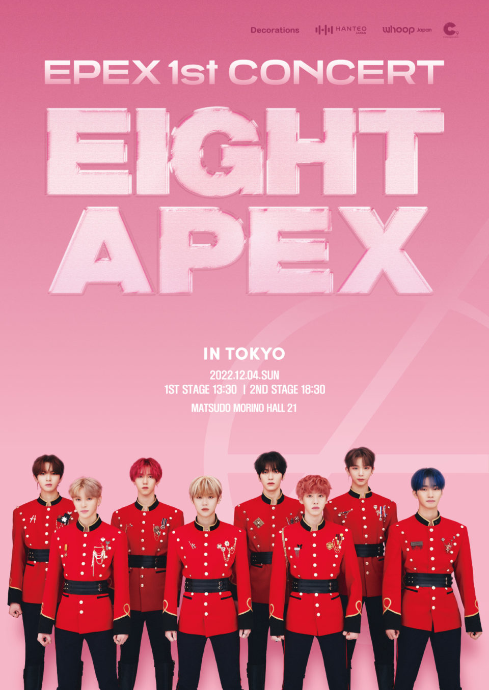 EPEX 1st CONCERT EIGHT APEX in OSAKA/ in TOKYO